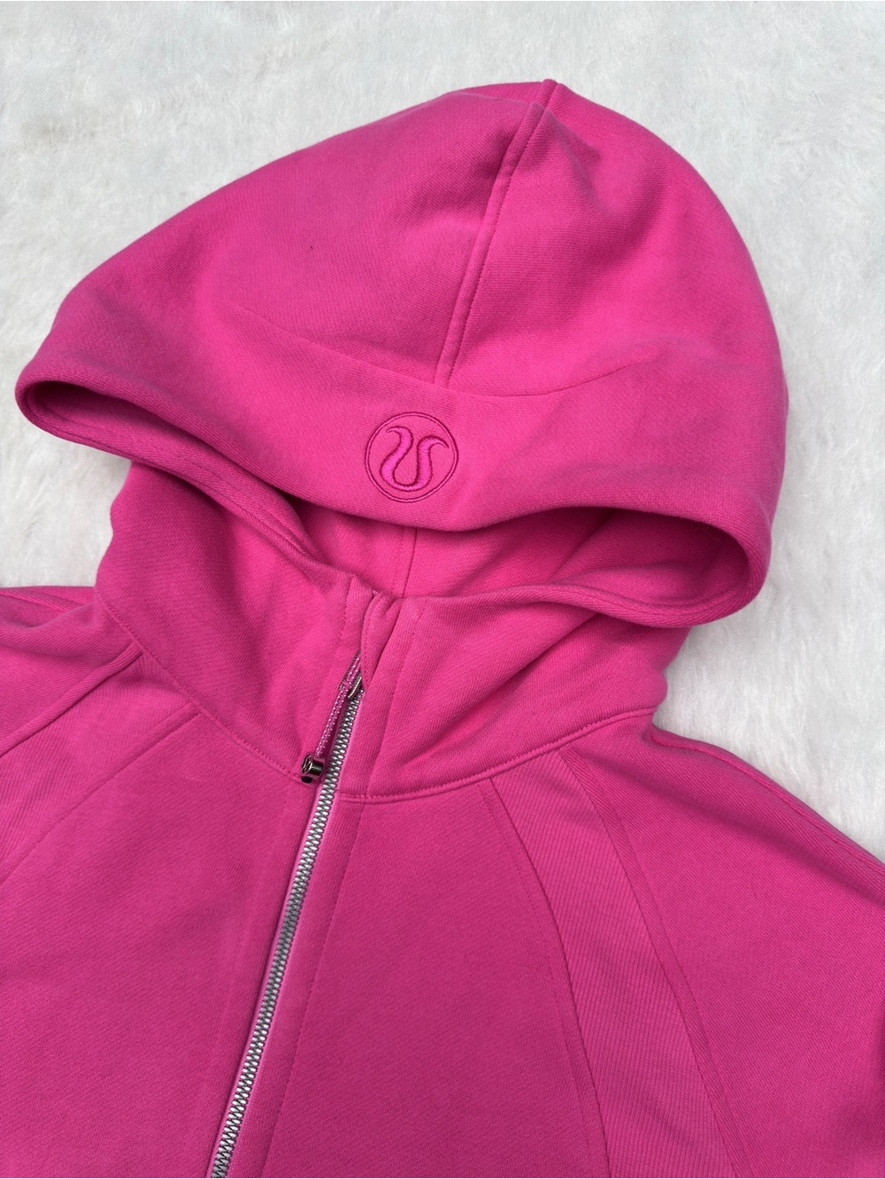 Lululemon M/L Oversized Half Zip Scuba Hoodie Sweatshirt - Picture 4 of 12